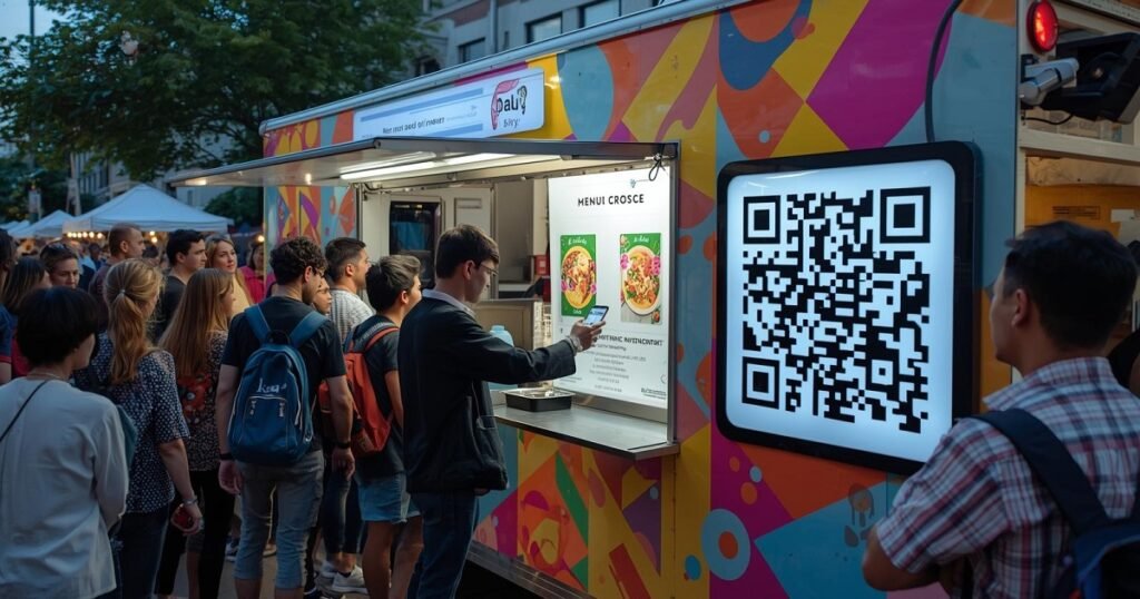 Food Truck witn QR Code